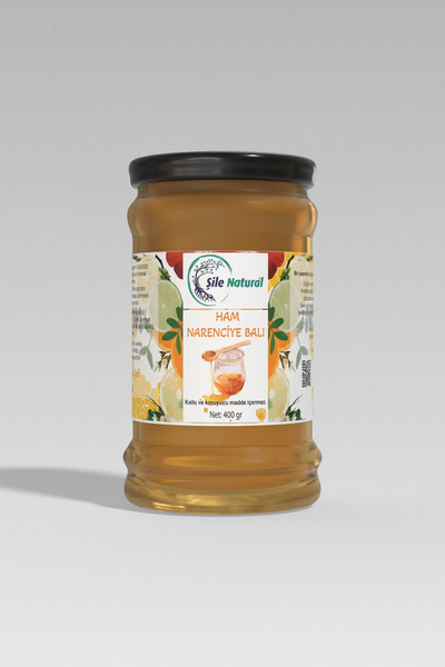 Şile Natural Narenciye Balı Cam Kavanoz 400 gr - %100 Doğal Ham Narenciye Balı