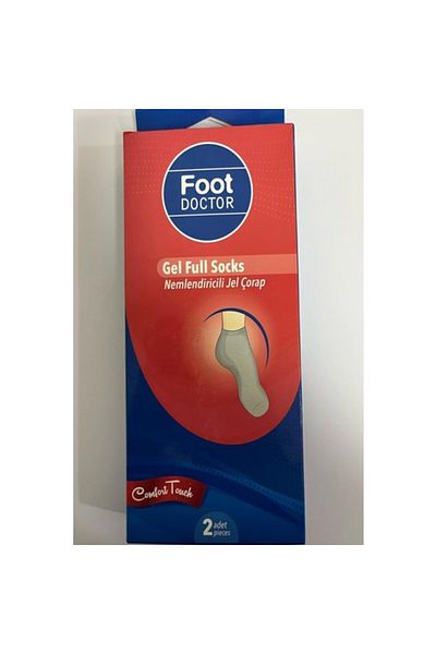 Foot Doctor Moisturizing Gel Socks 2 Pieces