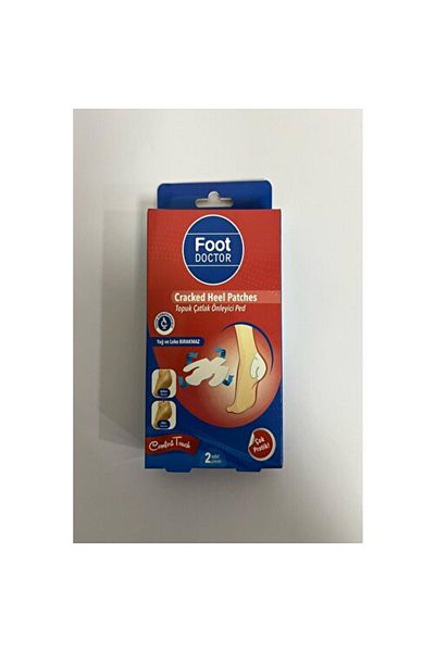 Foot Doctor Heel Crack Prevention Pad 2 Pieces
