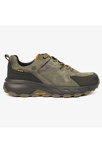 Greyder 16343 Men's Khaki Black Genuine Leather Waterproof Shoes