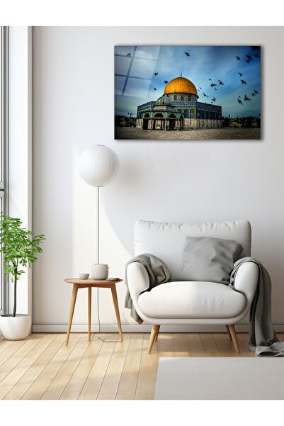 BestSanat Mescid-i Aksa Cam Tablo