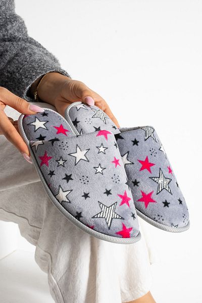RedPlay Women's House Slippers Star Pattern Winter Slippers