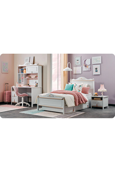 Lajivert Alya Çalışma Masası Üst Modül