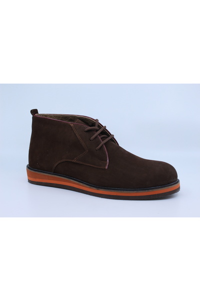Papuccu 1058 Brown Men's Leather Boots 43