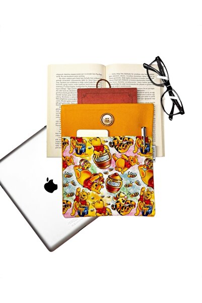 Smyrna Kitap Kılıfı / Tablet Kılıfı / Ebook Kılıfı / Çok Amaçlı Kılıf  ( Ayıc...