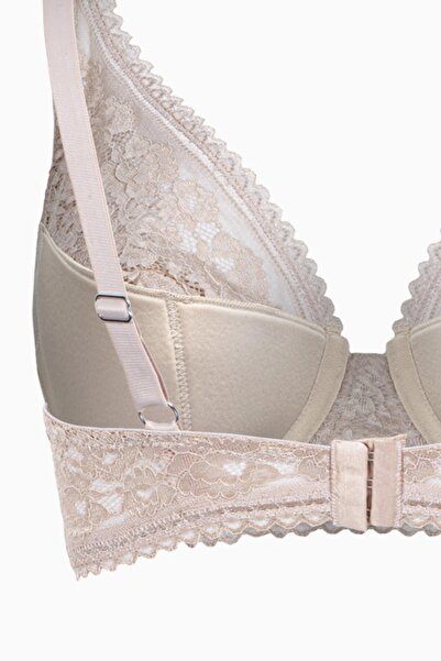 Wonna Σουτιέν Valerie Lace Pad Gathering - 2542 - Δέρμα