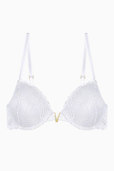 Wonna Anna Gold Detailed Lace Bra - Push up - 2568 - Ecru