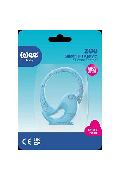 Wee Baby Wee Zoo Teether Blue Bird
