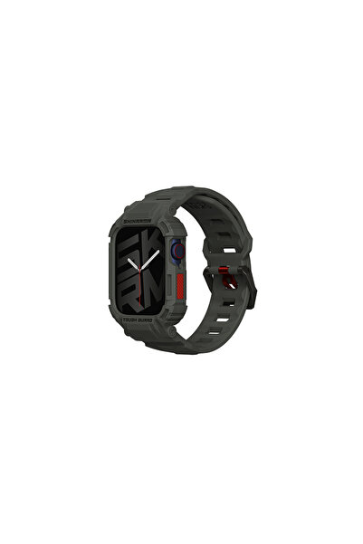Skinarma Watch 44 mm Uyumlu 2in1 TPU Kasa Koruyuculu Silikon Kordon Skinarma ...