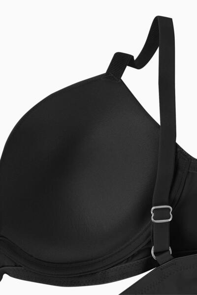 Wonna Сутиен Luna Micro - мек push-up, полуподплънки - Premium Basic - 2222 - черен