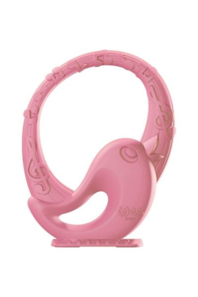 Wee Baby Zoo Diş Kaşıyıcı Pembe Kuş-8690797103897