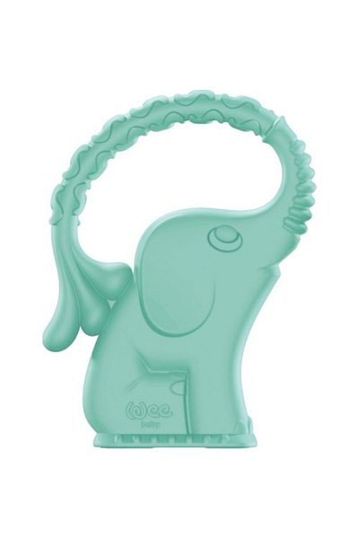 Wee Baby Zoo Teether Green Elephant- 8690797103897