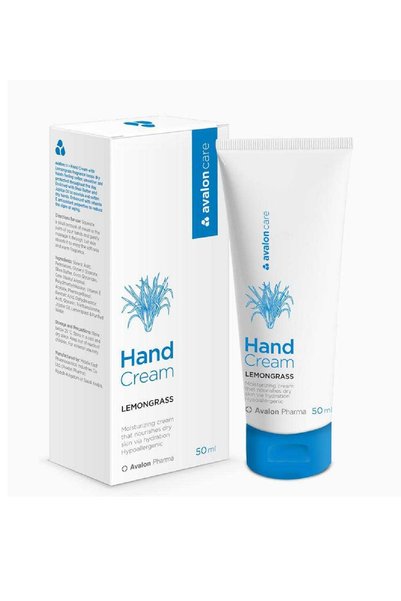 AVALON PHARMA Avaloncare Hand Cream Lemongrass Tube 50 Ml