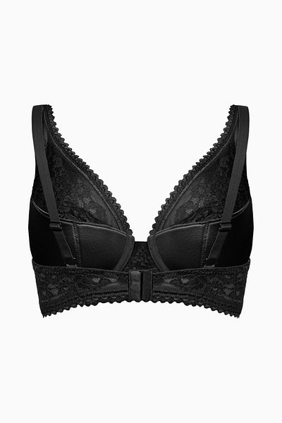 Wonna Σουτιέν Valerie Lace Gather - Με μαξιλαράκι - 2542 - Μαύρο