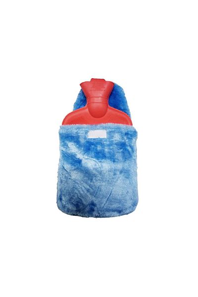 Elite Cotton Covered Hot Water Bag 1.75 Lt - Blue Case