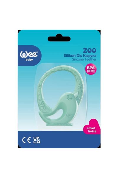 Wee Baby Zoo Teether Green Bird- 8690797103897