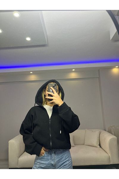 modakirwem Crop Sweatahirt