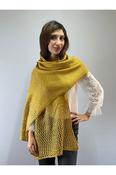 Gönülden Tasarım Knitted Soft Pull Women's Shal Scarf 200X50 cm