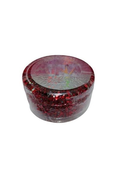Mina 12 ml Red Face and Body Gel Glitter