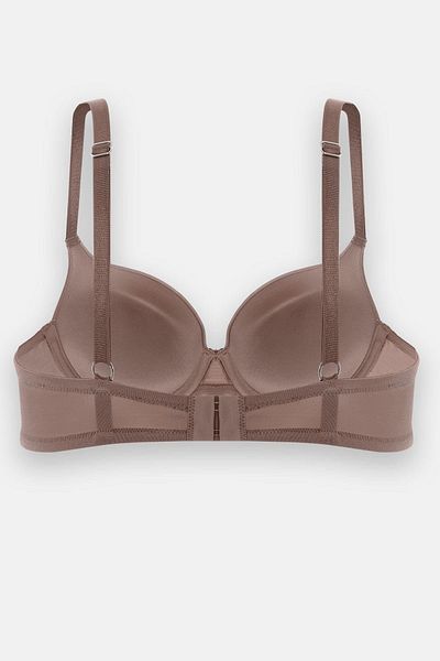 Wonna Mia - Push Up căptușit, Sutien de ridicare perfect - Bronz Brown - 2529