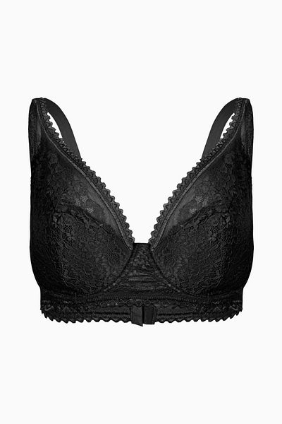 Wonna Σουτιέν Valerie Lace Gather - Με μαξιλαράκι - 2542 - Μαύρο