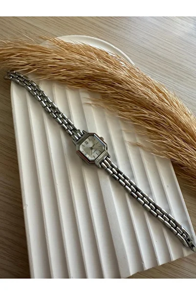 rubsey Retro Minimal Straw Cord Vintage Women's Wristwatch Beading Model Tiny