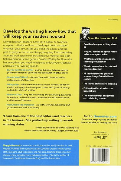 Kolektif Kitap Creative Writing For Dummies
