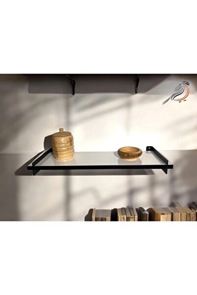 Serçedesign Tekli Dekoratif Duvar Rafı – Modern Tasarım, Kolay Montaj, 60x20 Cm