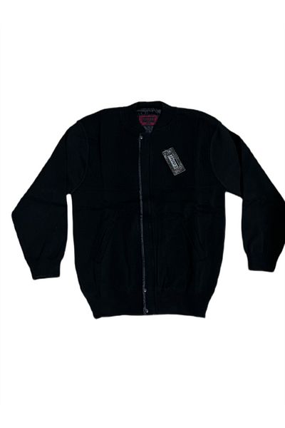 EDELER Casual Fit Quality Lined Steel Knitted Coat