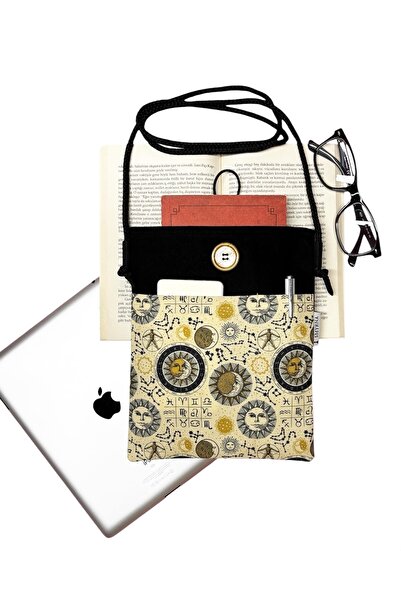 Smyrna Askılı Kitap / Tablet / Ebook Çantası – Kılıfı (astroloji)