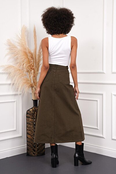 ZAROLİ Джинсова спідниця максі жіноча