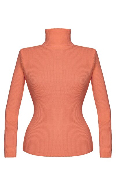 Sevitli Turtleneck Knitwear Badi-Salmon