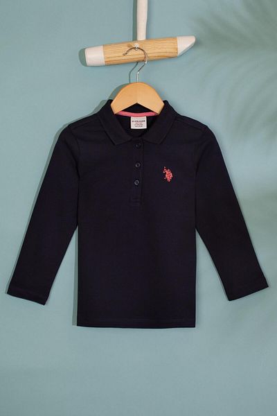 U.S. Polo Assn. Hanorac de bază bleumarin pentru copii