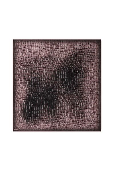 Bursa İpek Eșarfă de mătase Twill Dusty Rose Deren Pattern
