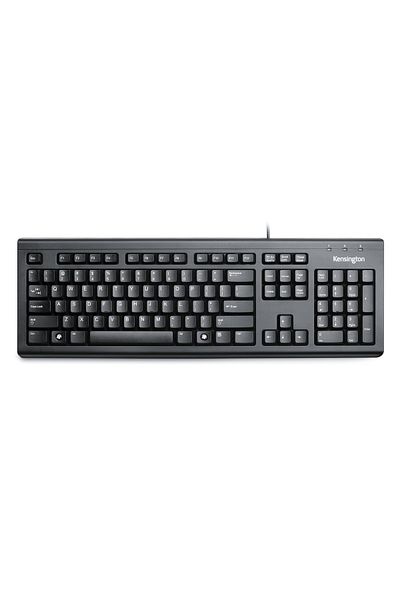KENSINGTON Wired Value Keyboard for Home Office, Compatible with Windows Laptops and Notebooks, MacOS, Arabic