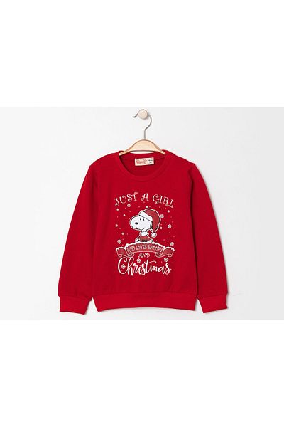 Little Pumpkin Коледен суитшърт 2ip Raised Kids