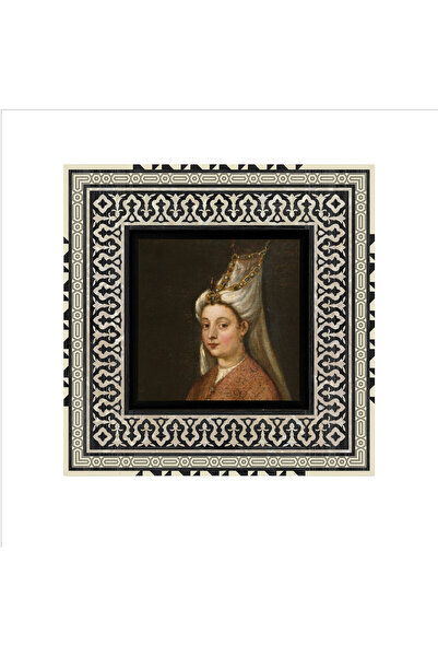 Sadrazam Masa MDF imprimata Hürrem Sultan 20x20 Krt-94