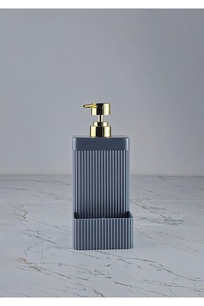 HomeTarz Sponge Chamber Liquid Soap Dispenser - Bathroom Kitchen Liquid Soap Dispenser with Chamber - 550 ml