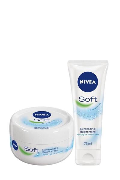 NIVEA Gün boyu ferah, yenilenmişSoft 300 ml Soft 75 mlBLK WW63