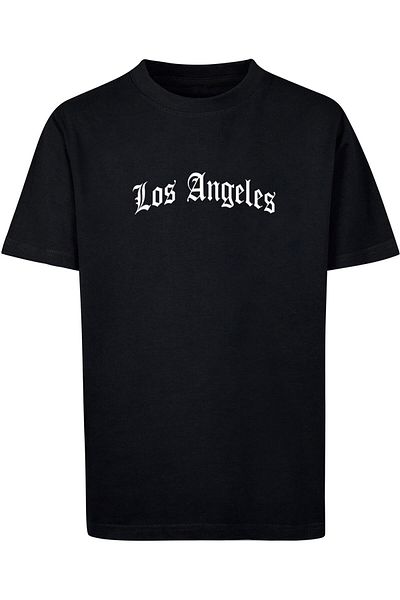 Mister Tee Los Angeles Wording Kinder Basic Tee