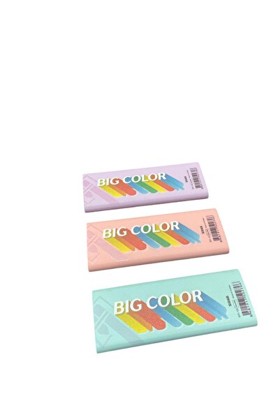 Silka Big Pink Dev Silgi 3'Lü Set   Made in TÜRKİYE