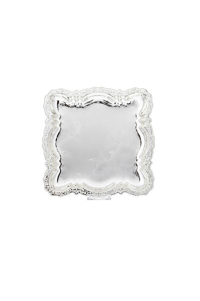 Dania Metal plate for chocolate sweets and all servings 30*30 cm