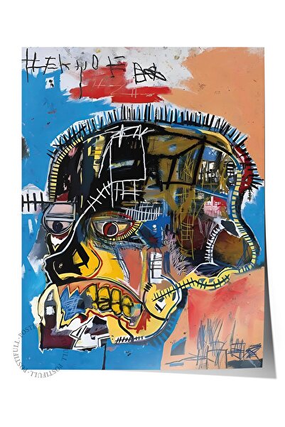 Postifull Çerçevesiz Poster, HD Kalite Duvar Posteri,Comfort Serisi, Basquiat...
