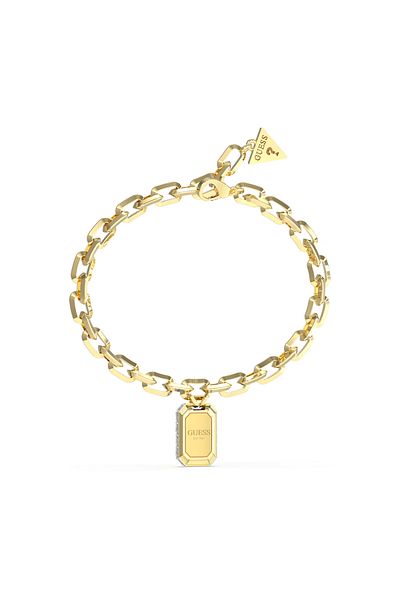 Guess Hashtag Damen Armband Gold Jubb04261jwygs