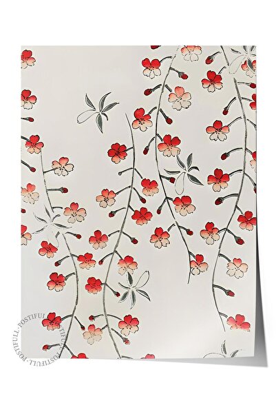 Postifull Αφίσα χωρίς πλαίσιο, σειρά Comfort, Bijutsu Sekai - Αφίσα Cherry Bl...