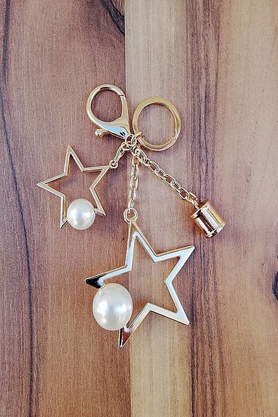 Flea Market Stainless and Colorfast Metal Pearl Model Bag Accessory