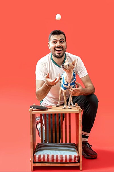 patihaus Orla Yan Sehpa ve Evcil Hayvan Yatağı