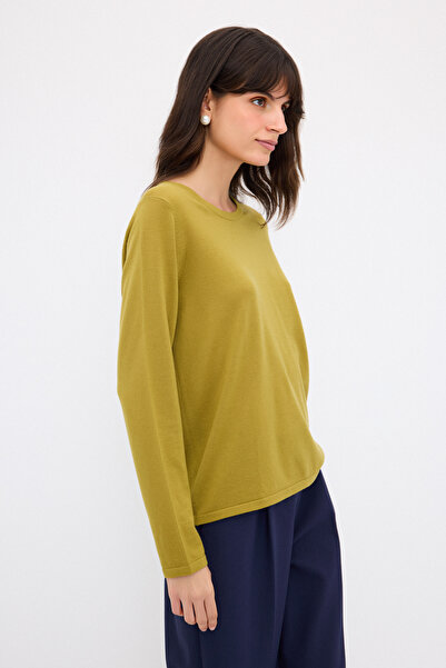 adL Bisiklet Yaka Yün  Triko Kazak