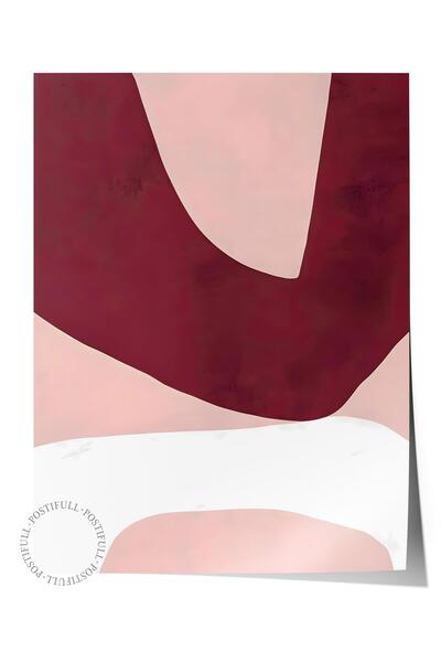 Postifull Poster fără ramă, Seria Comfort, Poster cu forme asimetrice nr. 2, ...