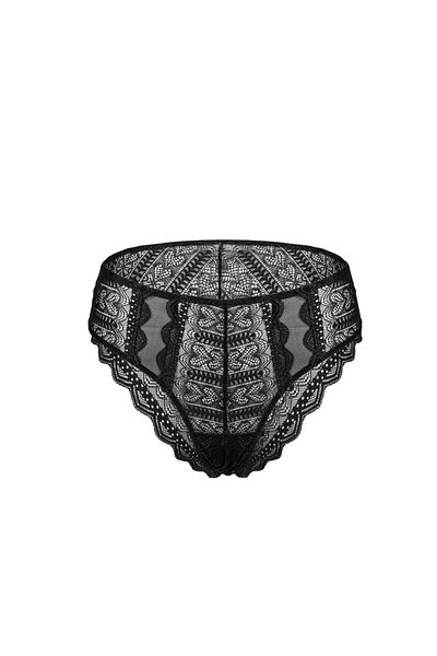 Wonna Slip din dantelă cu talie înaltă - Moda - 2483 - Negru